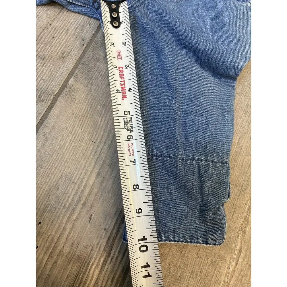 Vintage 90s Baby Mickey & Co Disney Denim Overalls Character Cuff 12M